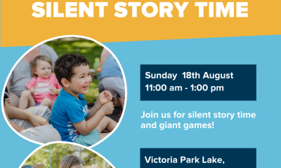 Silent Story Time in the Park